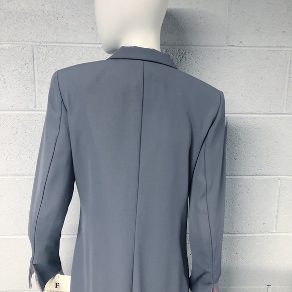 NWT Fattaneh Bahari Vintage Y2K 2 Piece Dress Jacket Suit Set Size 4 Altered - Picture 9 of 15